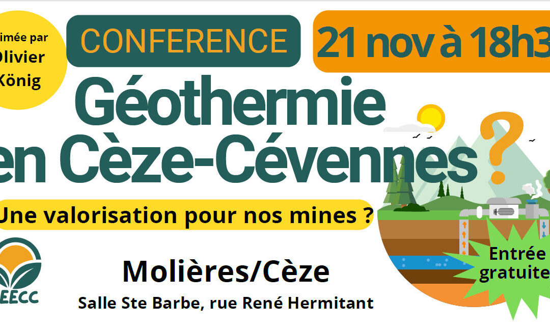 Conférence Géothermie