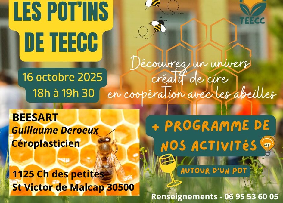 Pot’in TEECC le jeudi 16 octobre